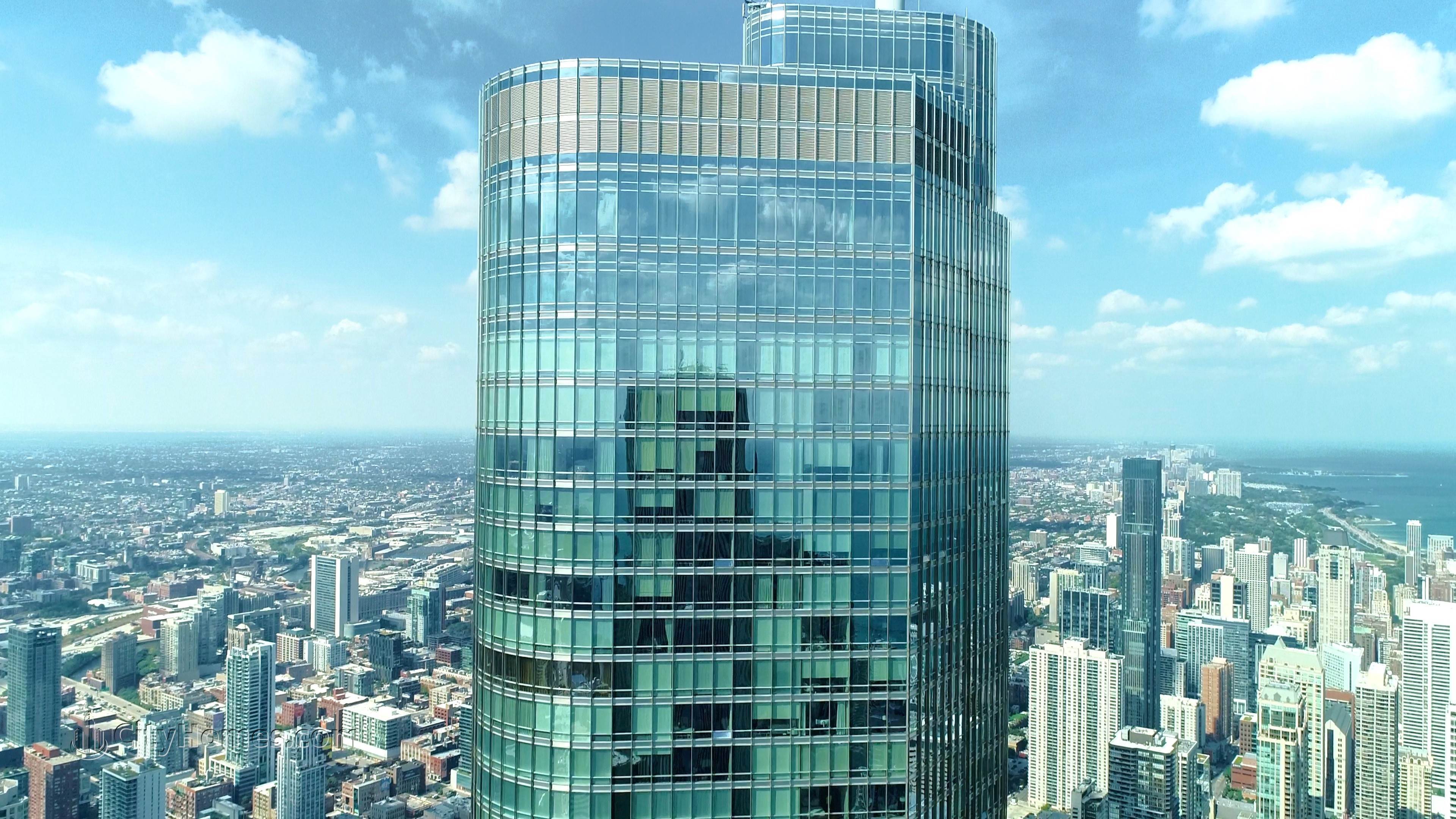 2. Trump Tower prédio em 401 N Wabash St, Central Chicago, Chicago, IL 60611