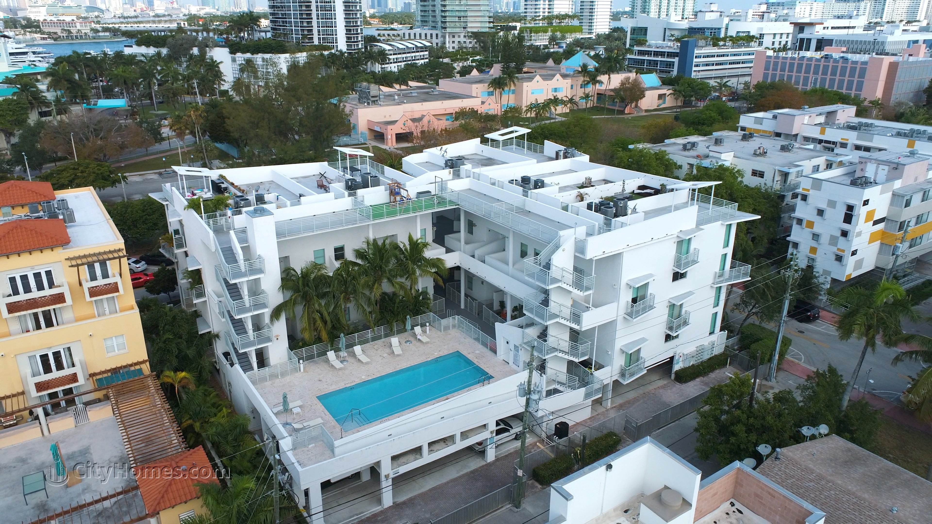 ABSOLUT LOFTS gebouw op 245 Michigan Avenue, South of Fifth, Miami Beach, FL 33139