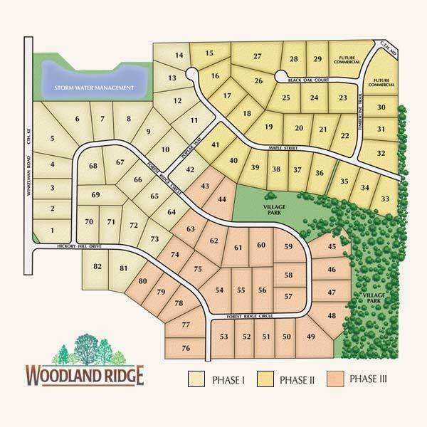 Woodland Ridge byggnad vid Hickory Hill Drive & Forest Ridge Circle, Sussex, WI 53089