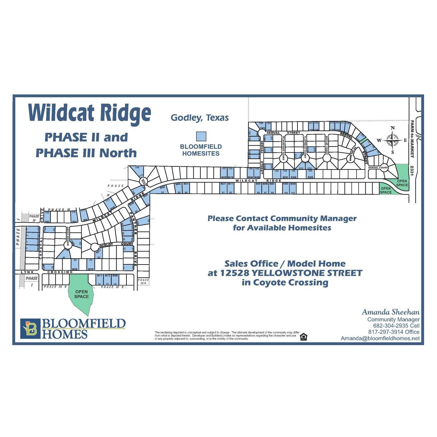 Wildcat Ridge κτίριο σε 12528 Yellowstone Street, Godley, TX 76044
