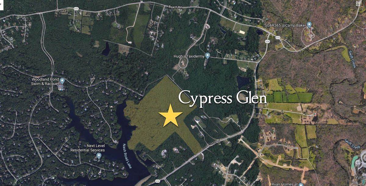 Cypress Glen building at 8400 Highland Glen Drive, Chesterfield, VA 23838